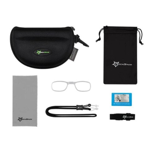 Okulary rowerowe Rockbros 10142 fotochromowe UV400 - białe Okulary rowerowe Rockbros 10142 fotochromowe UV400 - białe