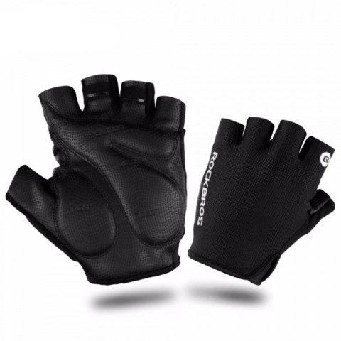 Rękawiczki rowerowe Rockbros S106BK rozmiar XL - czarne Rękawiczki rowerowe Rockbros S106BK rozmiar XL - czarne