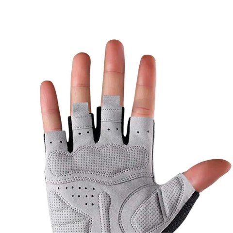 Rękawiczki rowerowe Rockbros S109GR rozmiar XL - szare Rękawiczki rowerowe Rockbros S109GR rozmiar XL - szare
