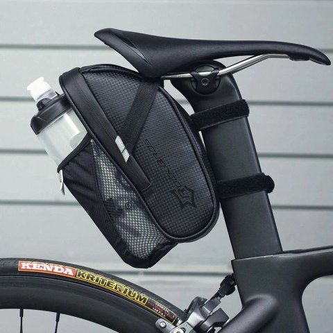 Sakwa rowerowa Rockbros C7-1 wodoodporna z montażem pod siodełko 1.5l - czarna