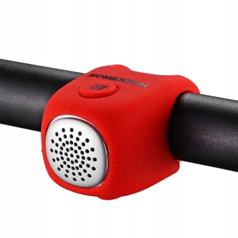 Dzwonek rowerowy Rockbros CB1709RD elektroniczny - czerwony Dzwonek rowerowy Rockbros CB1709RD elektroniczny - czerwony