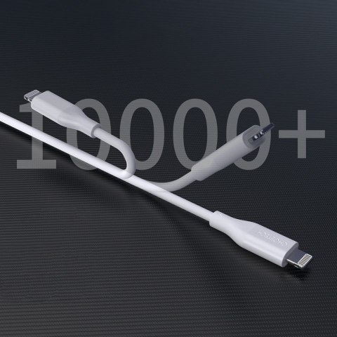 Kabel Choetech IP0040 USB-C / Lightning MFi PD 30W 1.2m - biały Kabel Choetech IP0040 USB-C / Lightning MFi PD 30W 1.2m - biały