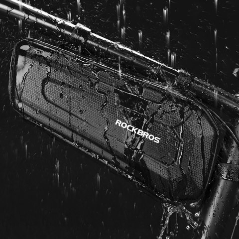 Torba rowerowa Rockbros B66 wodoodporna na ramę - czarna