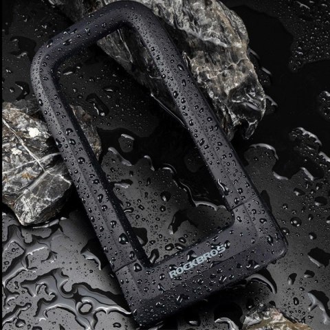 Zapięcie rowerowe Rockbros RKS626-BKU-lock - czarne