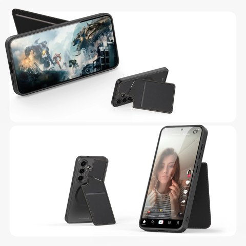 Etui Dux Ducis Rafi ll Mag do Samsung Galaxy S24 - czarne Etui Dux Ducis Rafi ll Mag do Samsung Galaxy S24 - czarne