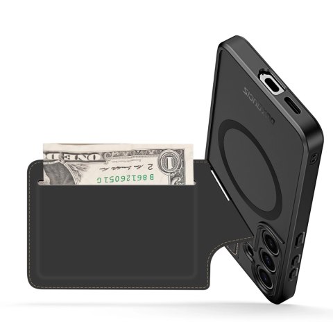 Etui Dux Ducis Rafi ll Mag do Samsung Galaxy S24 - czarne Etui Dux Ducis Rafi ll Mag do Samsung Galaxy S24 - czarne