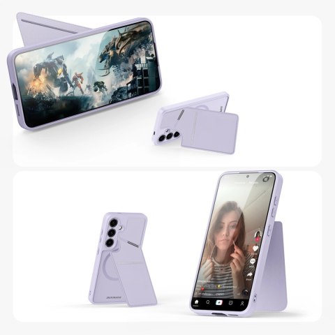 Etui Dux Ducis Rafi ll Mag do Samsung Galaxy S24 - fioletowe Etui Dux Ducis Rafi ll Mag do Samsung Galaxy S24 - fioletowe