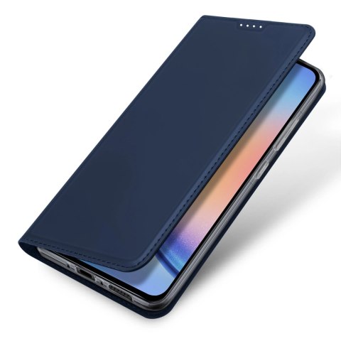 Etui Dux Ducis Skin Pro do Samsung A35 5G z klapką - niebieskie Etui Dux Ducis Skin Pro do Samsung A35 5G z klapką - niebieskie