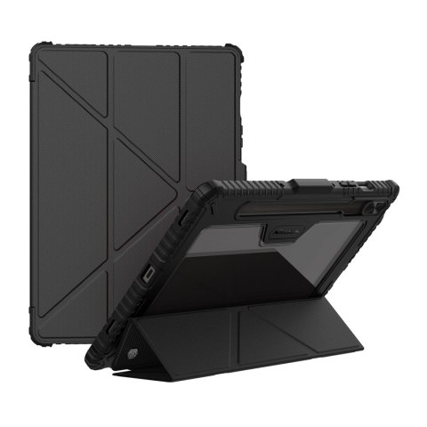 Etui Nillkin Bumper Leather Case Pro na Samsung Galaxy Tab S9 - czarne