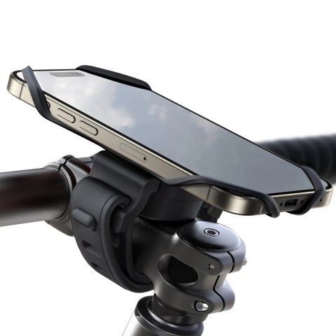 Uchwyt Joyroom JR-ZS382 na rower motocykl zaciskowy - czarny Uchwyt Joyroom JR-ZS382 na rower motocykl zaciskowy - czarny