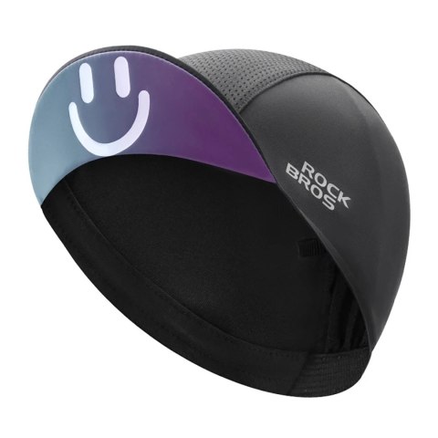 Czapka kolarska Rockbros 18230005001 z daszkiem - czarna Czapka kolarska Rockbros 18230005001 z daszkiem - czarna
