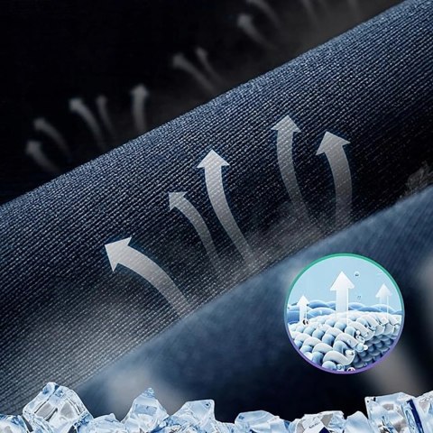 Czapka kolarska Rockbros 18230005001 z daszkiem - czarna Czapka kolarska Rockbros 18230005001 z daszkiem - czarna