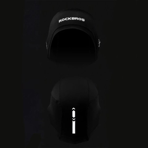 Czapka kolarska Rockbros YPP037 z wycięciami na okulary - czarna Czapka kolarska Rockbros YPP037 z wycięciami na okulary - czarna