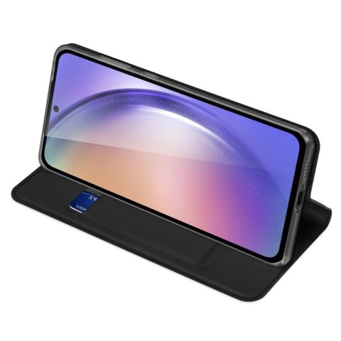 Etui Dux Ducis Skin Pro z klapką i miejscem na kartę na Samsung Galaxy A55 5G - czarne Etui Dux Ducis Skin Pro z klapką i miejscem na kartę na Samsung Galaxy A55 5G - czarne