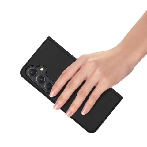 Etui Dux Ducis Skin Pro z klapką i miejscem na kartę na Samsung Galaxy A55 5G - czarne Etui Dux Ducis Skin Pro z klapką i miejscem na kartę na Samsung Galaxy A55 5G - czarne