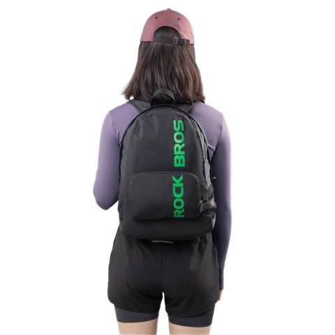 Plecak Rockbros H10-BK sportowy składany 18 l - czarny Plecak Rockbros H10-BK sportowy składany 18 l - czarny