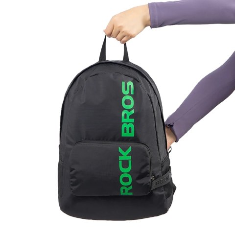 Plecak Rockbros H10-BK sportowy składany 18 l - czarny Plecak Rockbros H10-BK sportowy składany 18 l - czarny