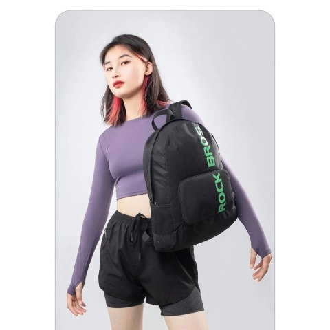Plecak Rockbros H10-BK sportowy składany 18 l - czarny Plecak Rockbros H10-BK sportowy składany 18 l - czarny
