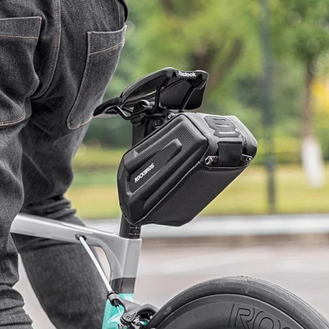 Torba Rockbros B69 rowerowa podsiodłowa 1.8l z systemem łatwego zwalniania - czarna Torba Rockbros B69 rowerowa podsiodłowa 1.8l z systemem łatwego zwalniania - czarna