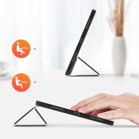 Etui Dux Ducis Domo z klapką i smart sleep na iPad Air 4 / 5 10.9'' - czarne Etui Dux Ducis Domo z klapką i smart sleep na iPad Air 4 / 5 10.9'' - czarne