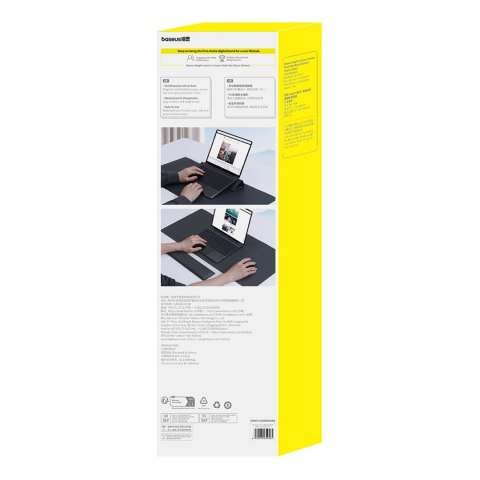 Mata na biurko Baseus MagPro Series II BS-PS037 z podpórką na nadgarstki - czarna
