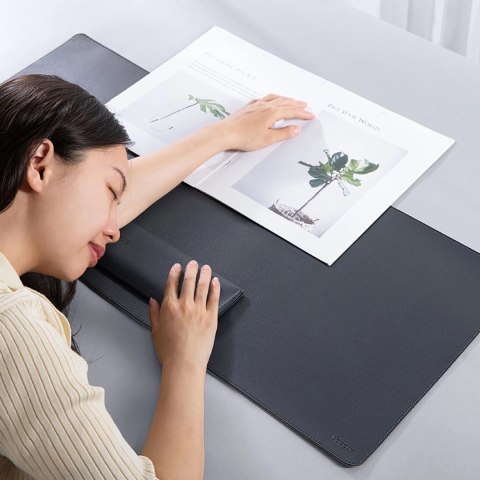 Mata na biurko Baseus MagPro Series II BS-PS037 z podpórką na nadgarstki - czarna