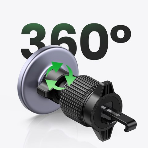 Uchwyt Ugreen LP428 samochodowy magnetyczny na telefon do kratki nawiewu - czarny Uchwyt Ugreen LP428 samochodowy magnetyczny na telefon do kratki nawiewu - czarny