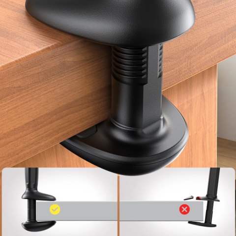 Uchwyt Joyroom JR-ZS389 z elastycznym ramieniem na telefon na biurko - czarna Uchwyt Joyroom JR-ZS389 z elastycznym ramieniem na telefon na biurko - czarna