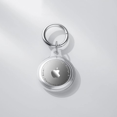 Etui Tech-Protect Icon na Apple AirTag - przezroczyste Etui Tech-Protect Icon na Apple AirTag - przezroczyste