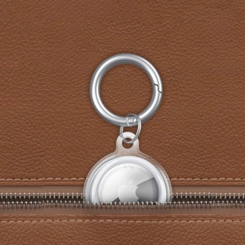 Etui Tech-Protect Icon na Apple AirTag - przezroczyste Etui Tech-Protect Icon na Apple AirTag - przezroczyste