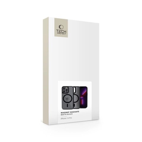Etui Tech-Protect MagMat MagSafe na iPhone 13 Pro - czarny mat