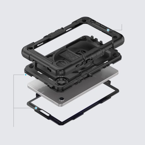 Etui Tech-Protect Solid360 na Samsung Galaxy Tab A9+ 11.0 X210 / X215 / X216 - czarne Etui Tech-Protect Solid360 na Samsung Galaxy Tab A9+ 11.0 X210 / X215 / X216 - czarne