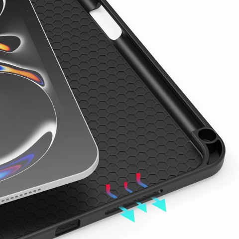 Etui Dux Ducis Domo z klapką i smart sleep na iPad Pro 11" 2024 - czarne