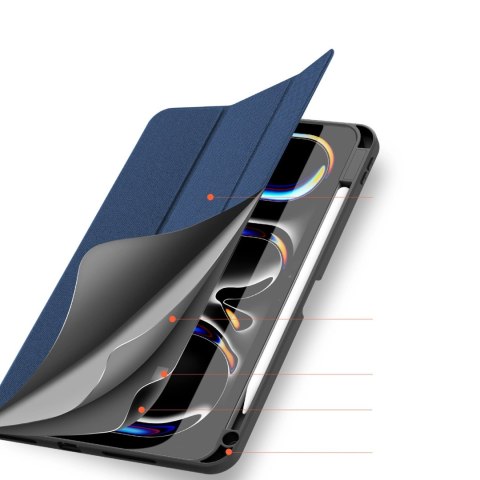 Etui Dux Ducis Domo z klapką i smart sleep na Xiaomi Pad 6 / 6 Pro - niebieskie Etui Dux Ducis Domo z klapką i smart sleep na Xiaomi Pad 6 / 6 Pro - niebieskie