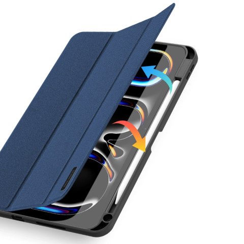Etui Dux Ducis Domo z klapką i smart sleep na Xiaomi Pad 6 / 6 Pro - niebieskie Etui Dux Ducis Domo z klapką i smart sleep na Xiaomi Pad 6 / 6 Pro - niebieskie