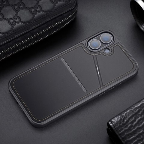 Etui Dux Ducis Rafi II Mag z MagSafe na iPhone 16 - czarne