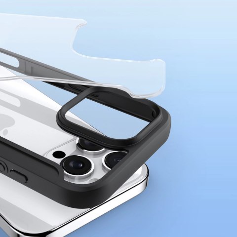 Etui Dux Ducis Skin X Pro na iPhone 16 Pro z MagSafe i klapką - czarne Etui Dux Ducis Skin X Pro na iPhone 16 Pro z MagSafe i klapką - czarne