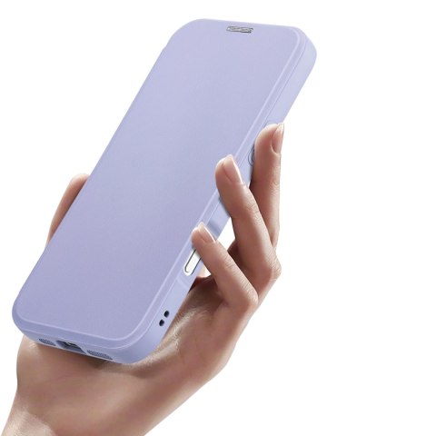 Etui Dux Ducis Skin X Pro na iPhone 16 Pro z MagSafe i klapką - fioletowe Etui Dux Ducis Skin X Pro na iPhone 16 Pro z MagSafe i klapką - fioletowe