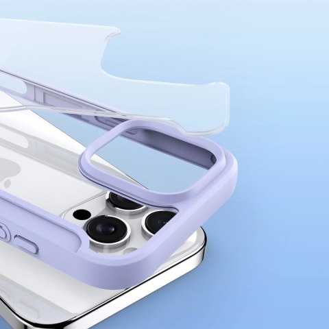 Etui Dux Ducis Skin X Pro na iPhone 16 Pro z MagSafe i klapką - fioletowe Etui Dux Ducis Skin X Pro na iPhone 16 Pro z MagSafe i klapką - fioletowe