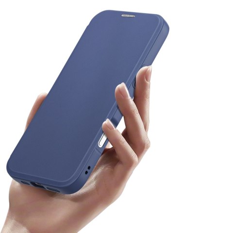Etui Dux Ducis Skin X Pro na iPhone 16 Pro z MagSafe i klapką - niebieskie Etui Dux Ducis Skin X Pro na iPhone 16 Pro z MagSafe i klapką - niebieskie