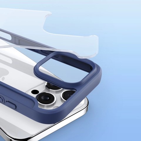 Etui Dux Ducis Skin X Pro na iPhone 16 Pro z MagSafe i klapką - niebieskie Etui Dux Ducis Skin X Pro na iPhone 16 Pro z MagSafe i klapką - niebieskie