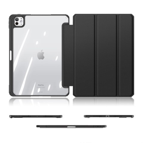 Etui Dux Ducis Toby z klapką i podstawką na iPad Pro 11" 2024 - czarne Etui Dux Ducis Toby z klapką i podstawką na iPad Pro 11" 2024 - czarne
