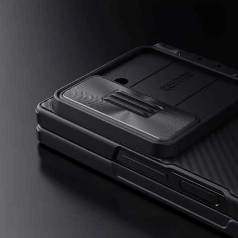 Etui Nillkin CamShield Fold Case na Samsung Galaxy Z Fold 6 5G z uchwytem na rysik - czarny Etui Nillkin CamShield Fold Case na Samsung Galaxy Z Fold 6 5G z uchwytem na rysik - czarny