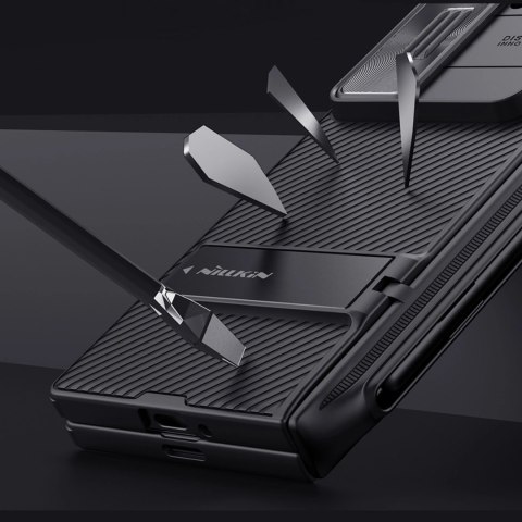 Etui Nillkin CamShield Fold Case na Samsung Galaxy Z Fold 6 5G z uchwytem na rysik - czarny Etui Nillkin CamShield Fold Case na Samsung Galaxy Z Fold 6 5G z uchwytem na rysik - czarny