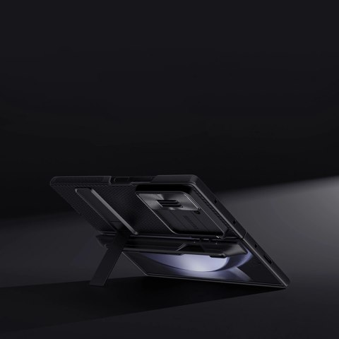Etui Nillkin CamShield Fold Case na Samsung Galaxy Z Fold 6 5G z uchwytem na rysik - czarny Etui Nillkin CamShield Fold Case na Samsung Galaxy Z Fold 6 5G z uchwytem na rysik - czarny