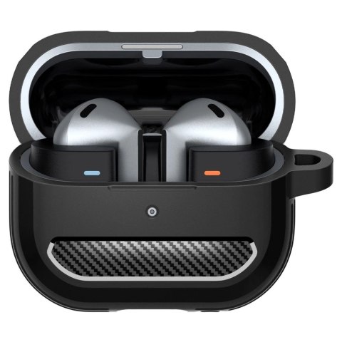 Etui Spigen Rugged Armor Samsung Galaxy Buds 3 / 3 Pro - czarne Etui Spigen Rugged Armor Samsung Galaxy Buds 3 / 3 Pro - czarne