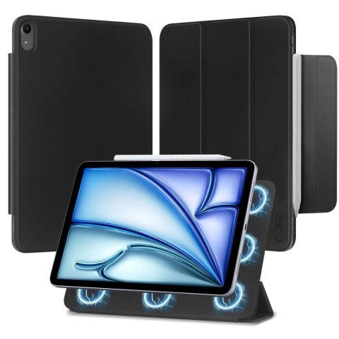 Etui Tech-Protect SmartCase Magnetic na iPad Air 10.9" 2020-2022 / iPad Air 11" 2024 (6 gen.) / iPad Air 11" 2025 (7 gen.) - cza Etui Tech-Protect SmartCase Magnetic na iPad Air 10.9" 2020-2022 / iPad Air 11" 2024 (6 gen.) / iPad Air 11" 2025 (7 gen.) - cza