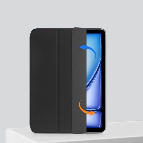 Etui Tech-Protect SmartCase Magnetic na iPad Air 10.9" 2020-2022 / iPad Air 11" 2024 (6 gen.) / iPad Air 11" 2025 (7 gen.) - cza Etui Tech-Protect SmartCase Magnetic na iPad Air 10.9" 2020-2022 / iPad Air 11" 2024 (6 gen.) / iPad Air 11" 2025 (7 gen.) - cza