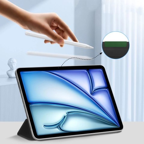 Etui Tech-Protect SmartCase Magnetic na iPad Air 10.9" 2020-2022 / iPad Air 11" 2024 (6 gen.) / iPad Air 11" 2025 (7 gen.) - cza Etui Tech-Protect SmartCase Magnetic na iPad Air 10.9" 2020-2022 / iPad Air 11" 2024 (6 gen.) / iPad Air 11" 2025 (7 gen.) - cza