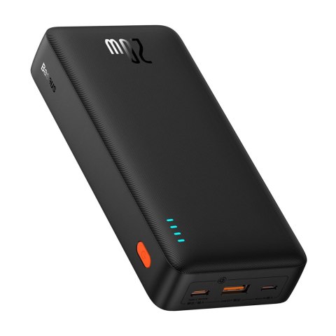 Powerbank Baseus Airpow 20W 20000mAh z kablem Baseus Simple Series USB-A - USB-C 50cm - czarny